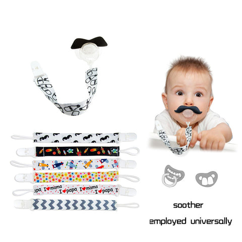 Stroller Accessory Baby Pacifier Clip Chain teether Strap&Holder Toys Saver Fixed Bind Belt dummy Anti-Drop Hanger Belt